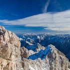 Zugspitze Gipfelkreuz und Weitblick