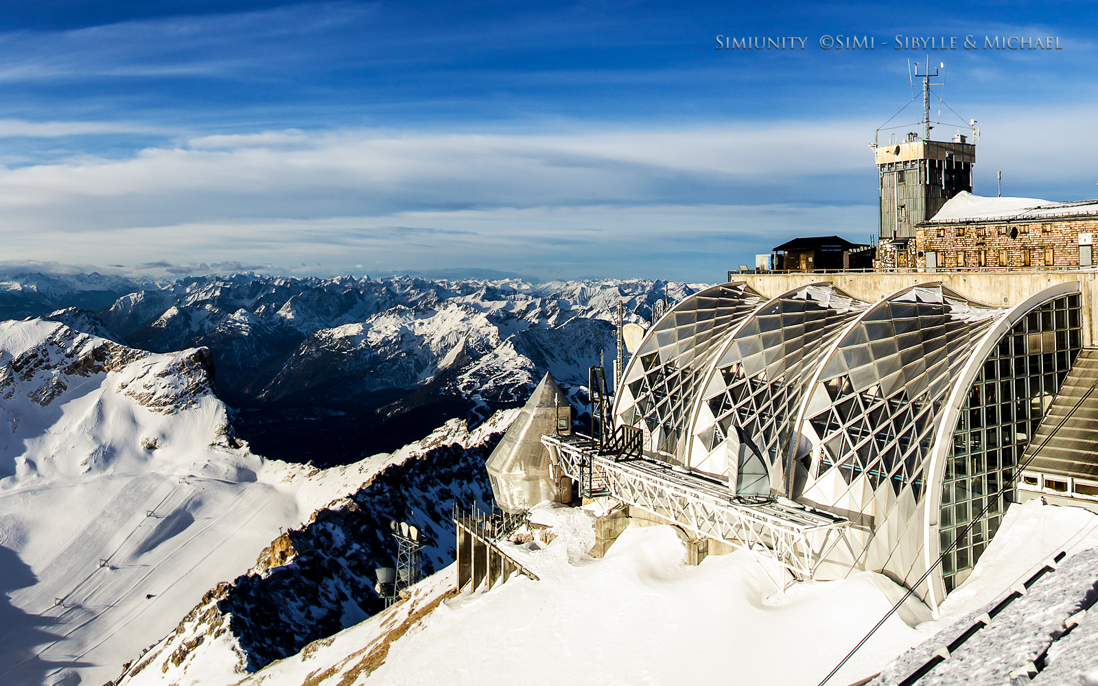 Zugspitze Gipfelplateau - Ausschnitt