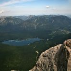 Zugspitze I Mit Blick auf den Eibsee