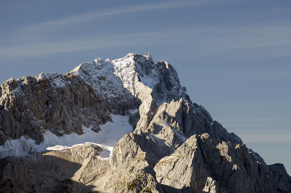 Zugspitze im Herbst