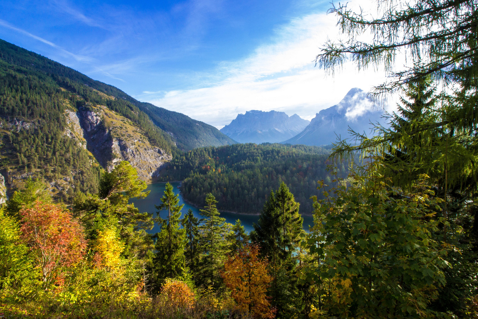 Zugspitze im Herbst