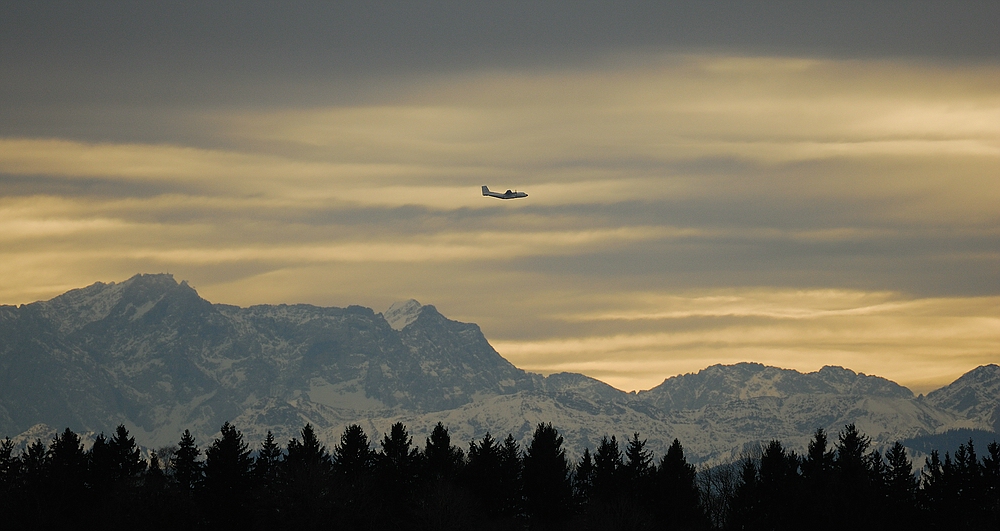 Zugspitze im Januar 2015