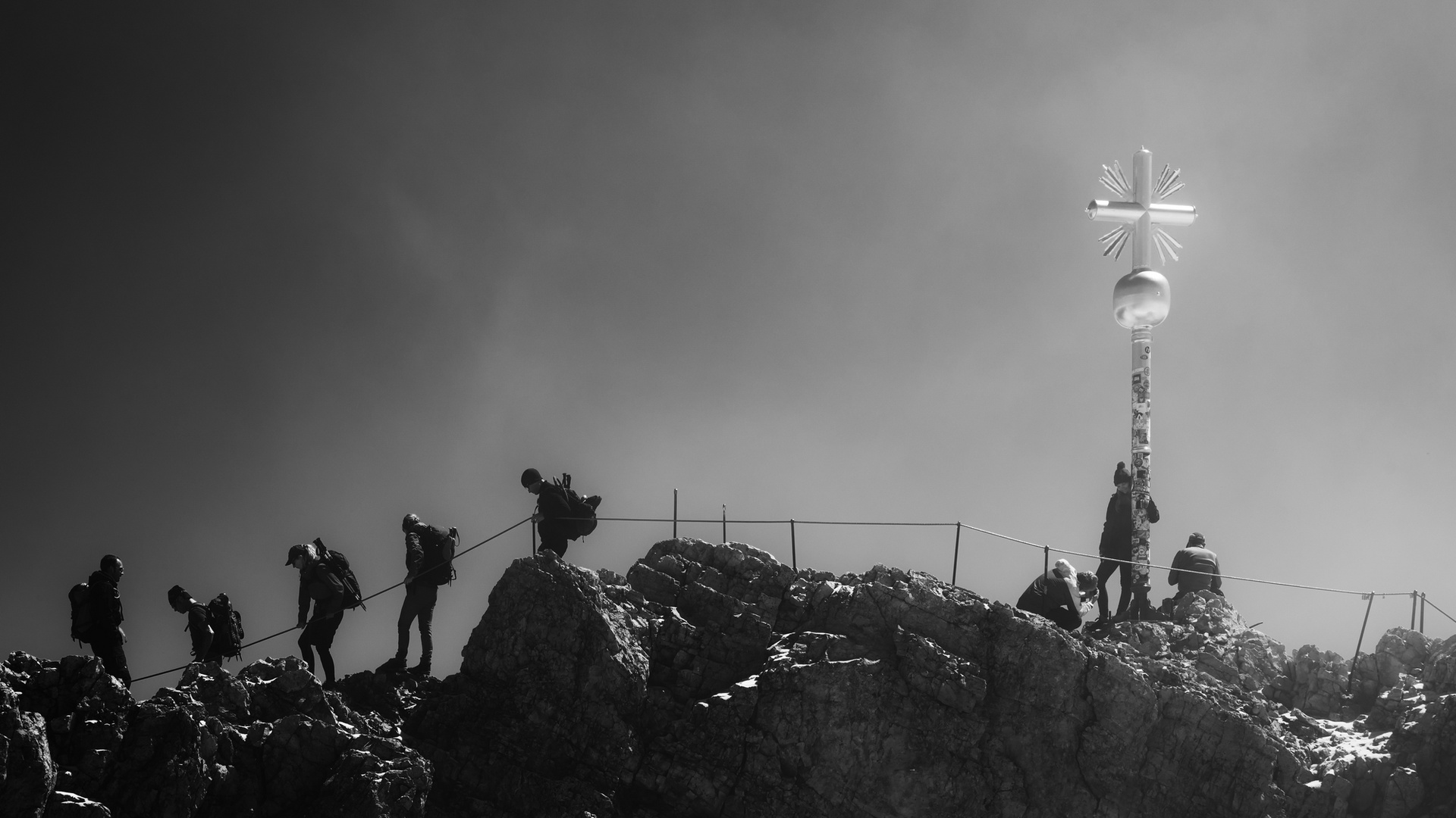 Zugspitze im Juli Teil 2: Der Abstiegskampf