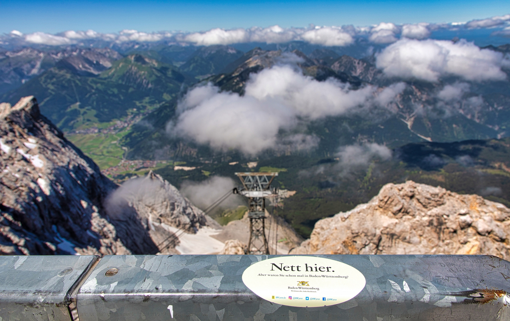 Zugspitze im Juli Teil 6: Anderswo ist auch schön