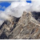 Zugspitze im Nebel