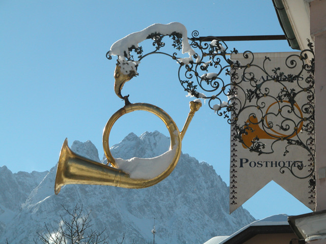 Zugspitze im Posthorn