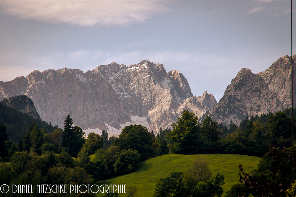 Zugspitze im Sommer