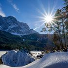 Zugspitze in der Sonne