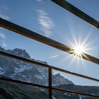 Zugspitze in der Sonne