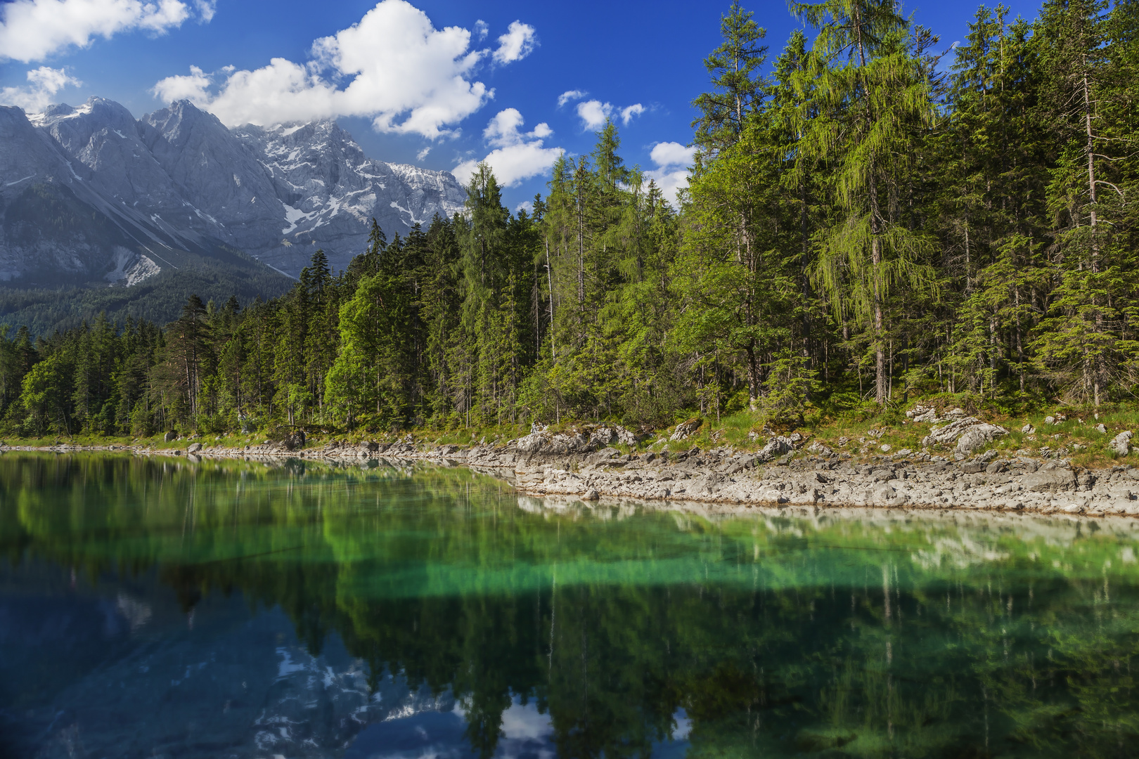 Zugspitze in Wolken ©