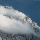 Zugspitze in Wolken