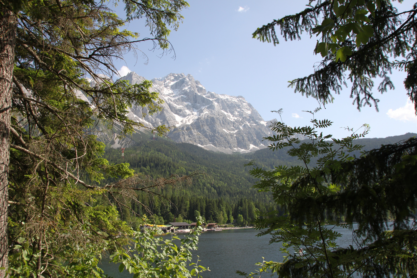Zugspitze mit Eibsee
