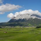 Zugspitze mit Wolkenformation