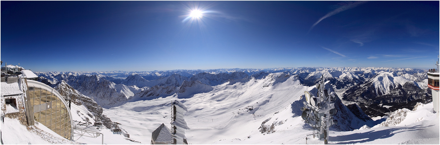 Zugspitze Panorama