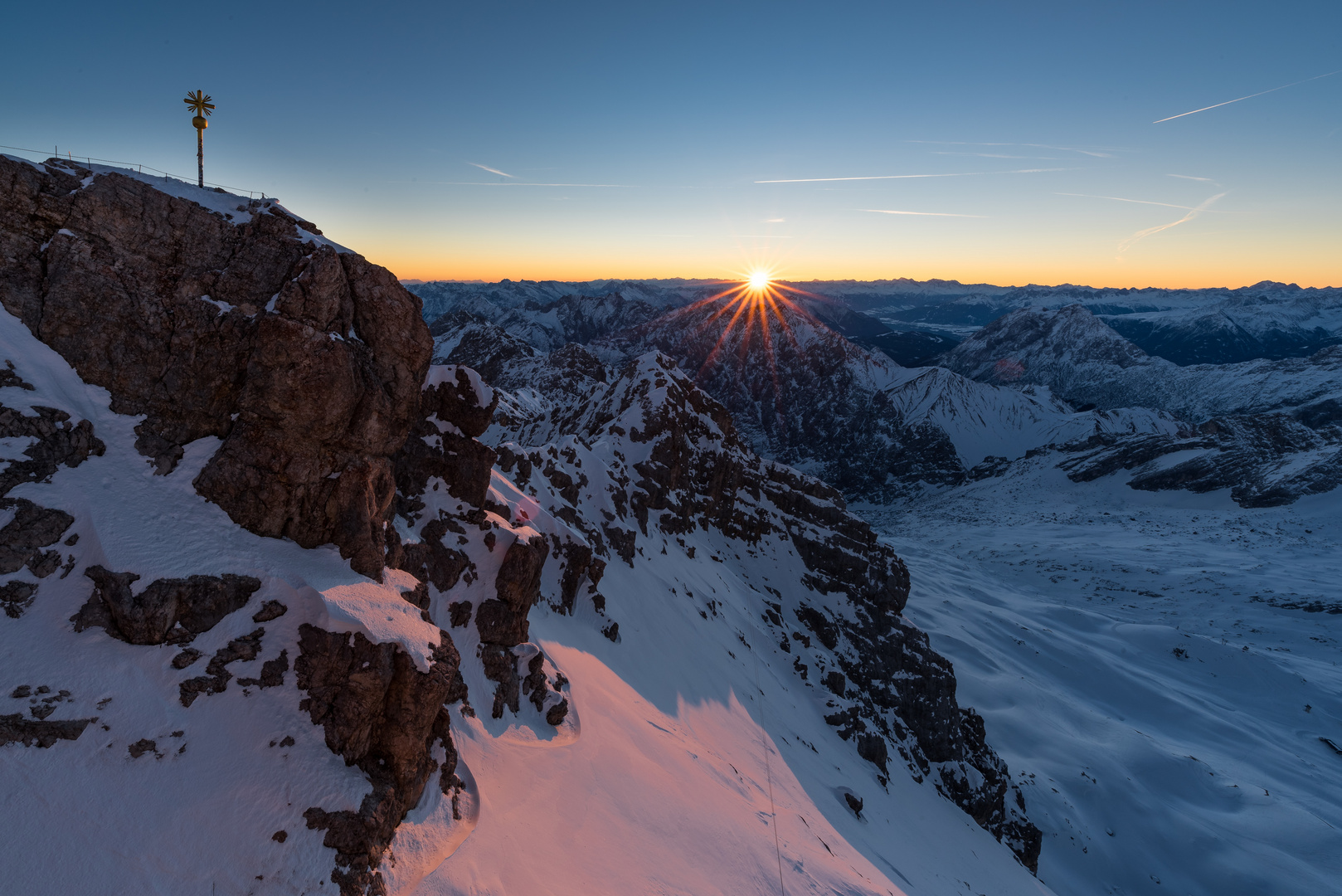 Zugspitze Sonnenaufgang