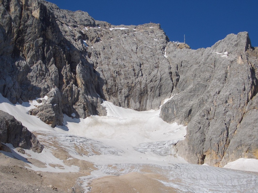 Zugspitze und der Höllentalferner