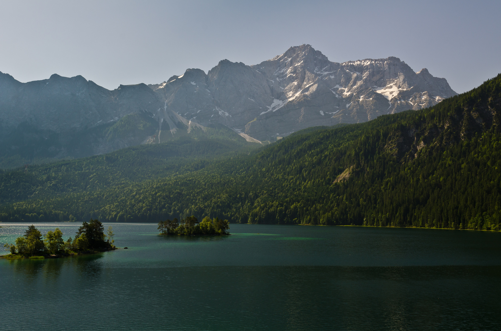 Zugspitze und Eibsee