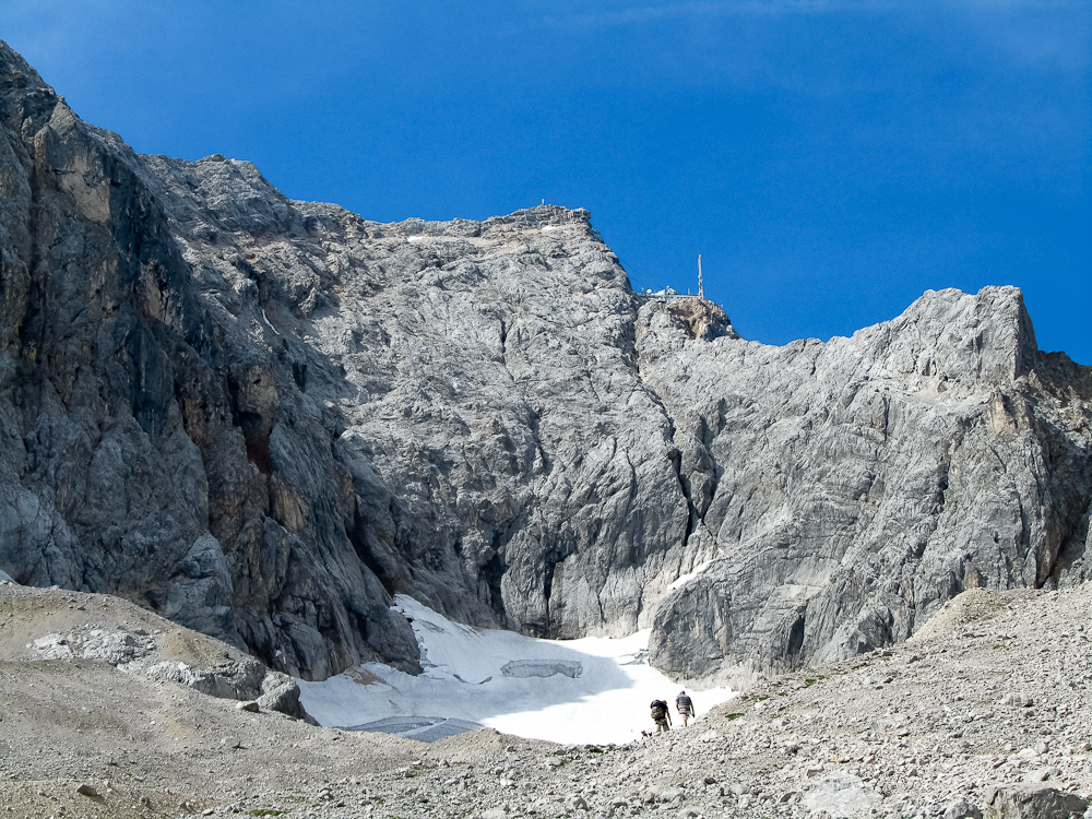 Zugspitze und Höllentalferner