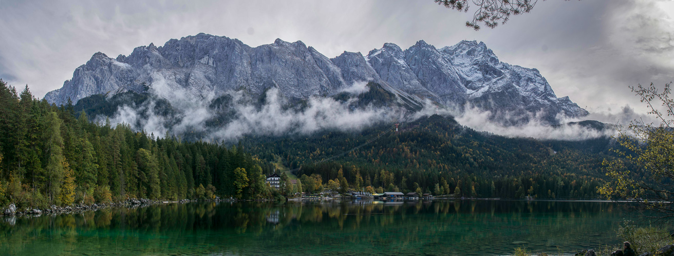 Zugspitze und Waxenstein !