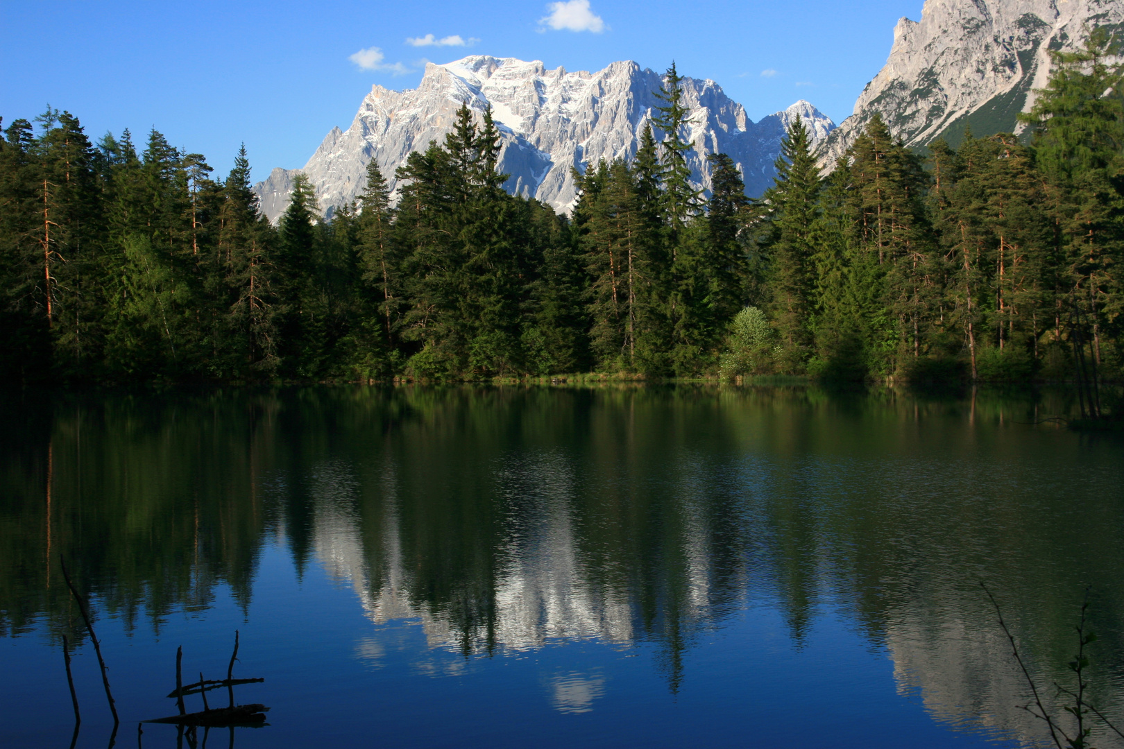 zugspitze und weissensee am fernpass zugspitzarena