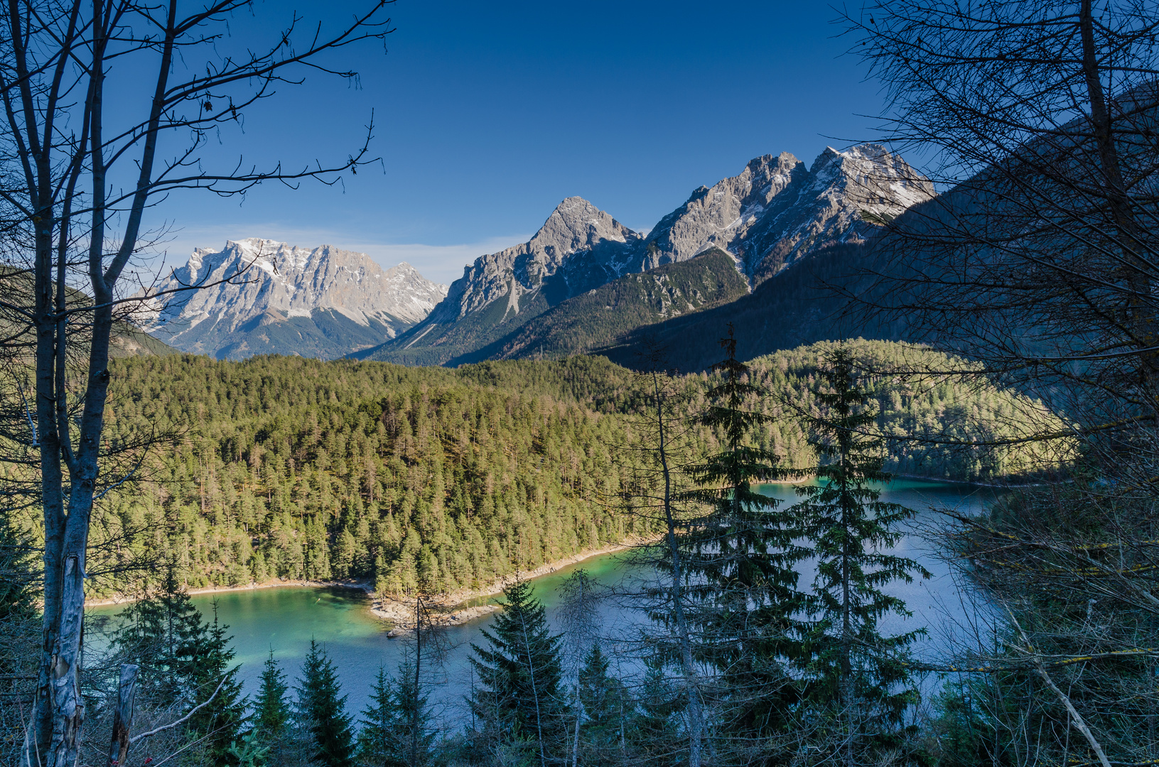 Zugspitze vom Fernpass aus