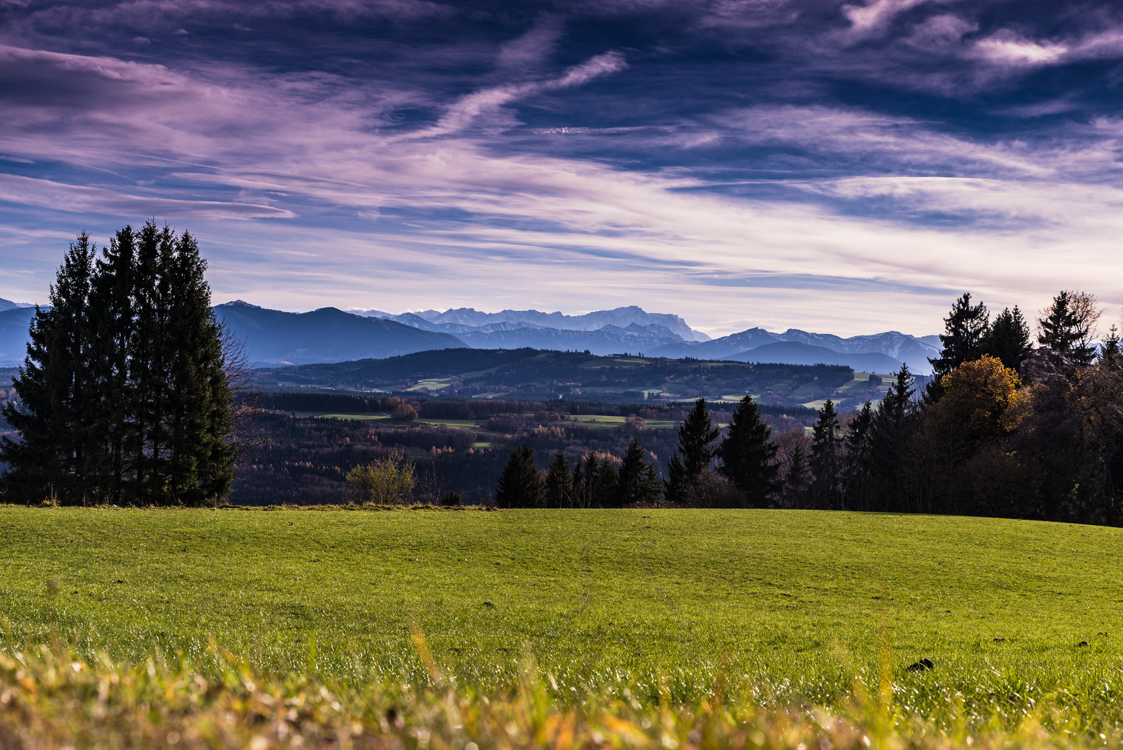 Zugspitze vom Hohen Peissenberg (1 von 1)