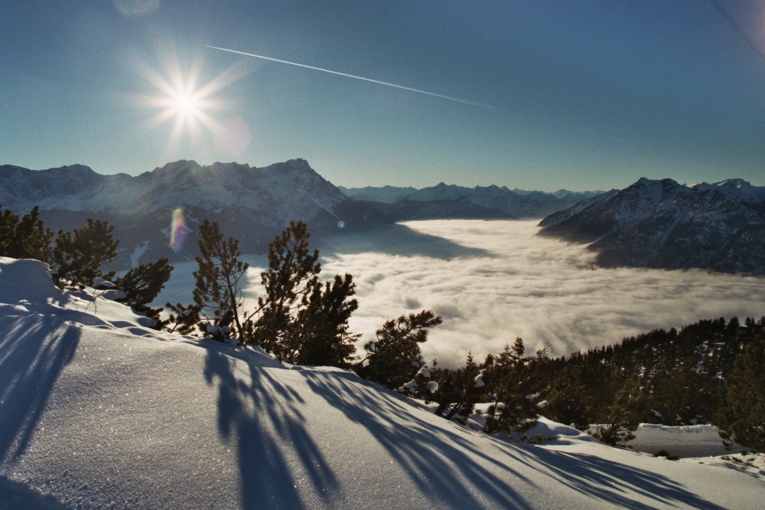 Zugspitze vom Wank aus