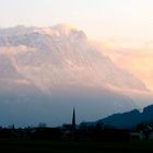 Zugspitze von Farchant aus