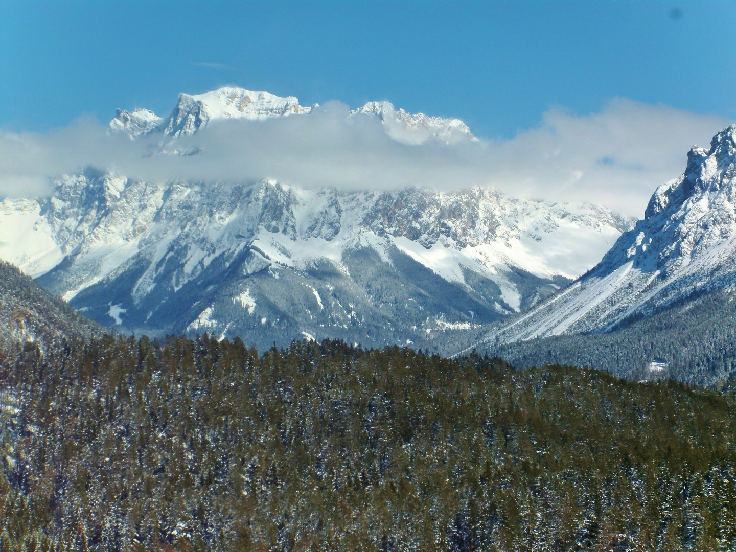 Zugspitze von hinten