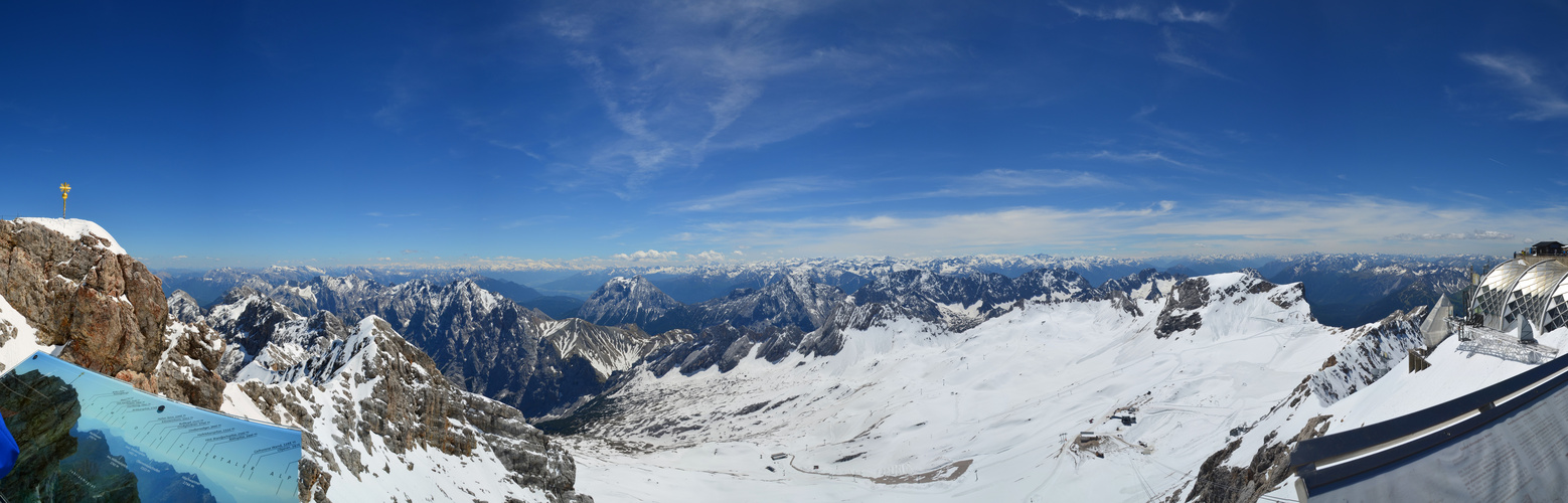 Zugspitzen Panorama