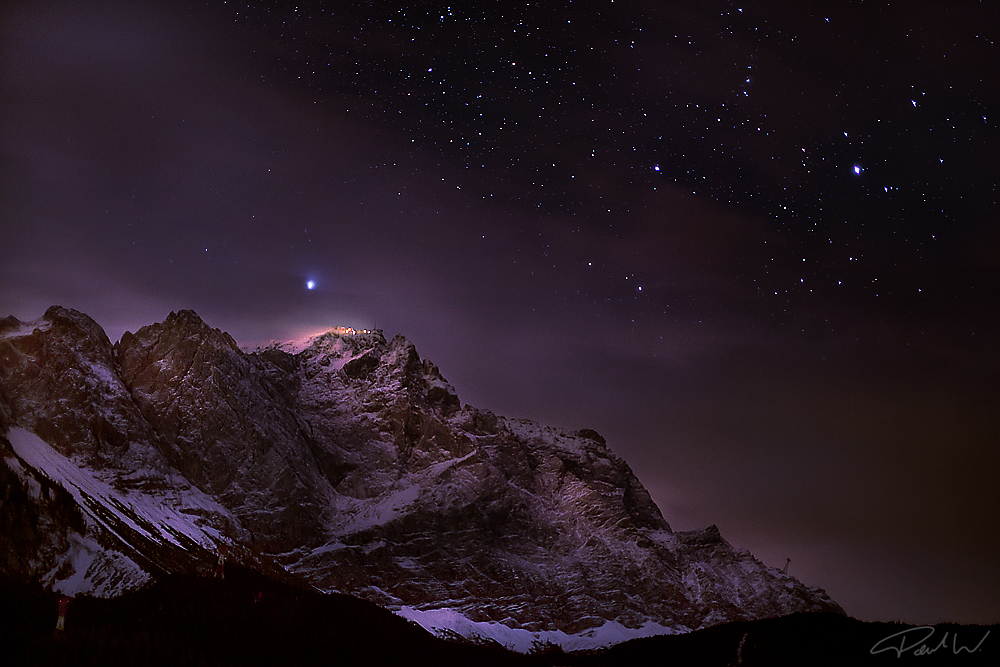 Zugspitze@night