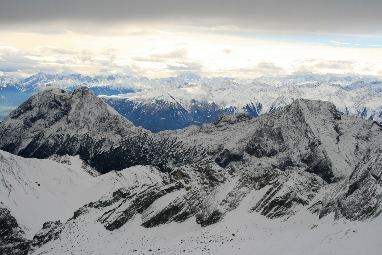 Zugspitzfarbenspiel