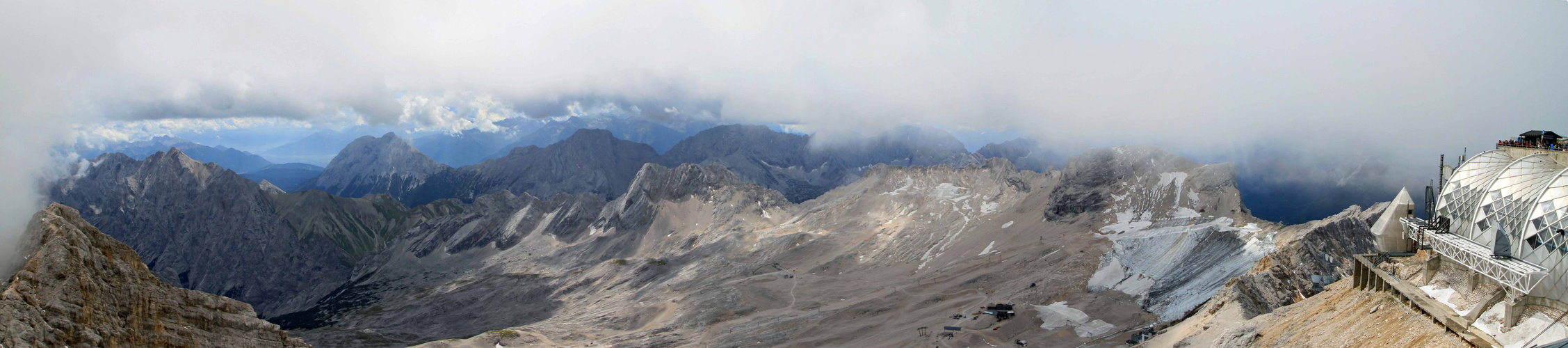 Zugspitzgletscher im Sommer