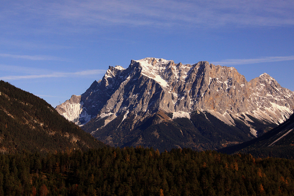 Zugspitzmassiv ...