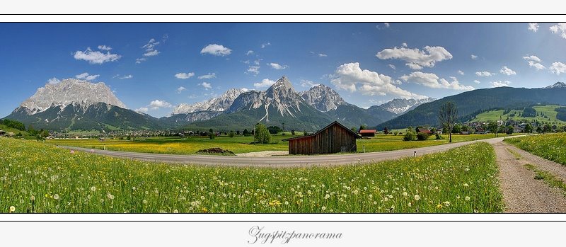 Zugspitzpanorama