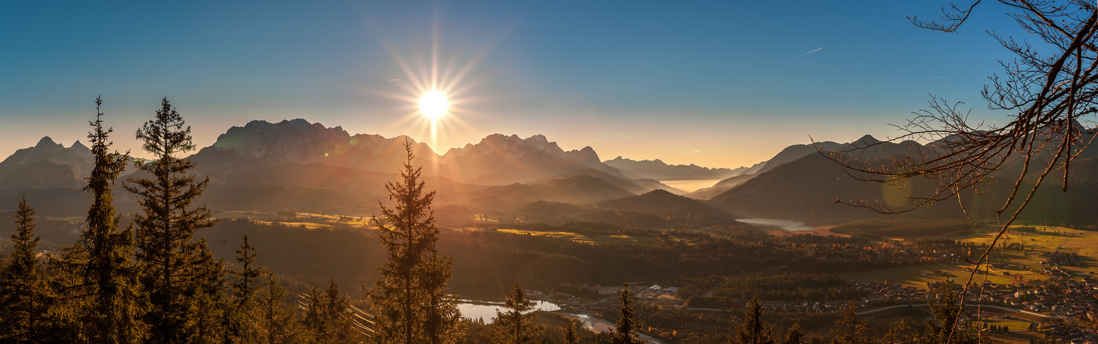 Zugspitzpanorama