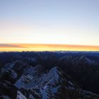 Zugspitzpanorama beim Tageserwachen