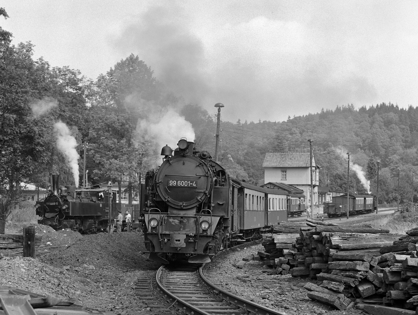 Zugtreffen in Alexisbad