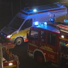 Zugübung der Feuerwehr Osnabrück Neustadt und dem ASB KV Osnabrück