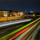 Zugverkehr am Hauptbahnhof -2-