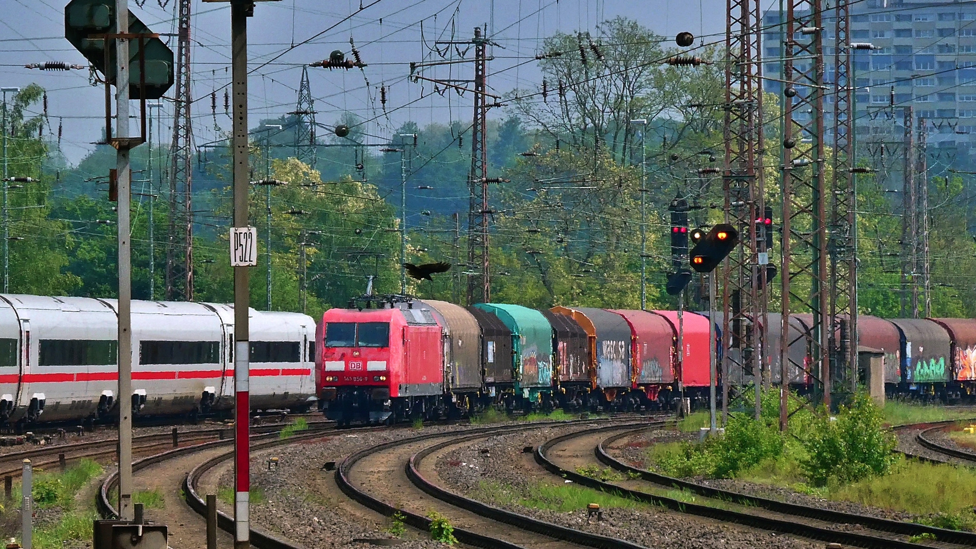 Zugverkehr in Hagen-Vorhalle