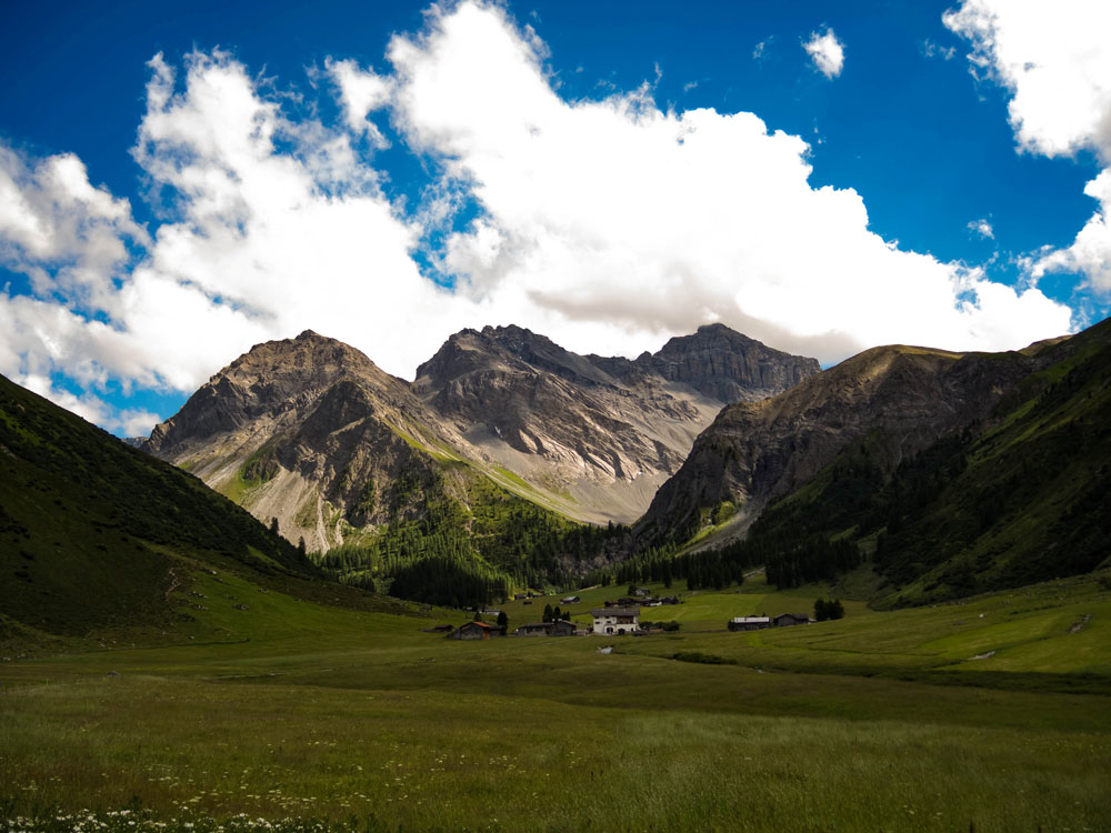 zuhinterst im Sertigtal