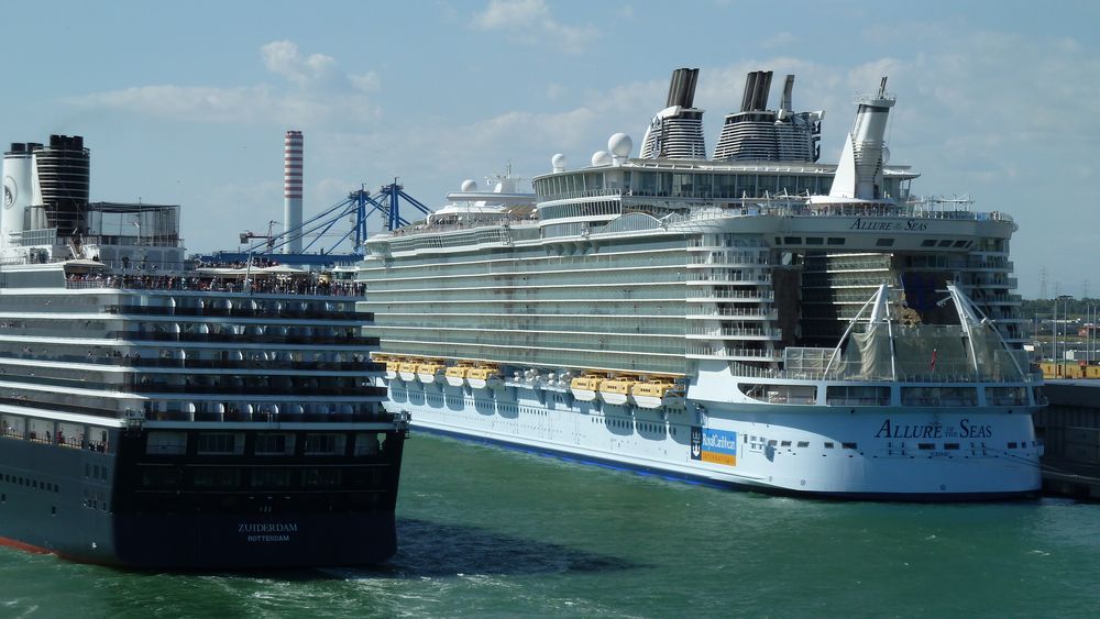 Zuiderdam und Allure of the Seas