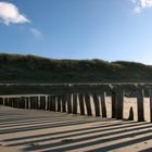 Zuidzeeland Strand im Winter