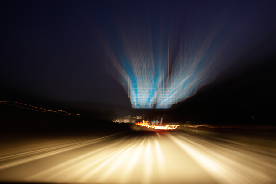 zulange auf der Autobahn...