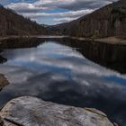 Zulauf der Odertalsperre in Bad Lauterberg / Harz