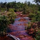 Zulauf zu den Wangi Falls