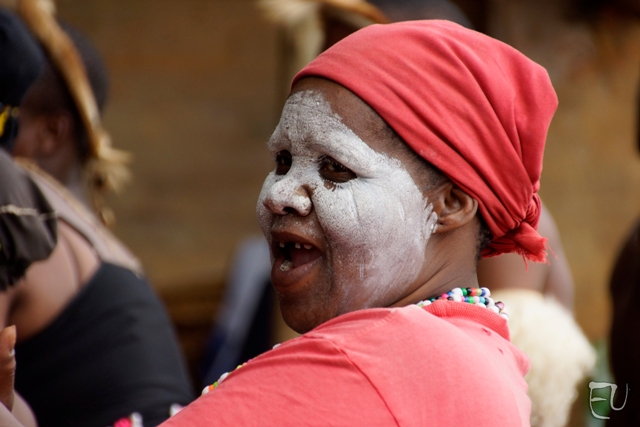 Zulu Frau in Afrika