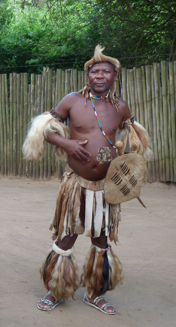 Zulu-Stammeskleidung