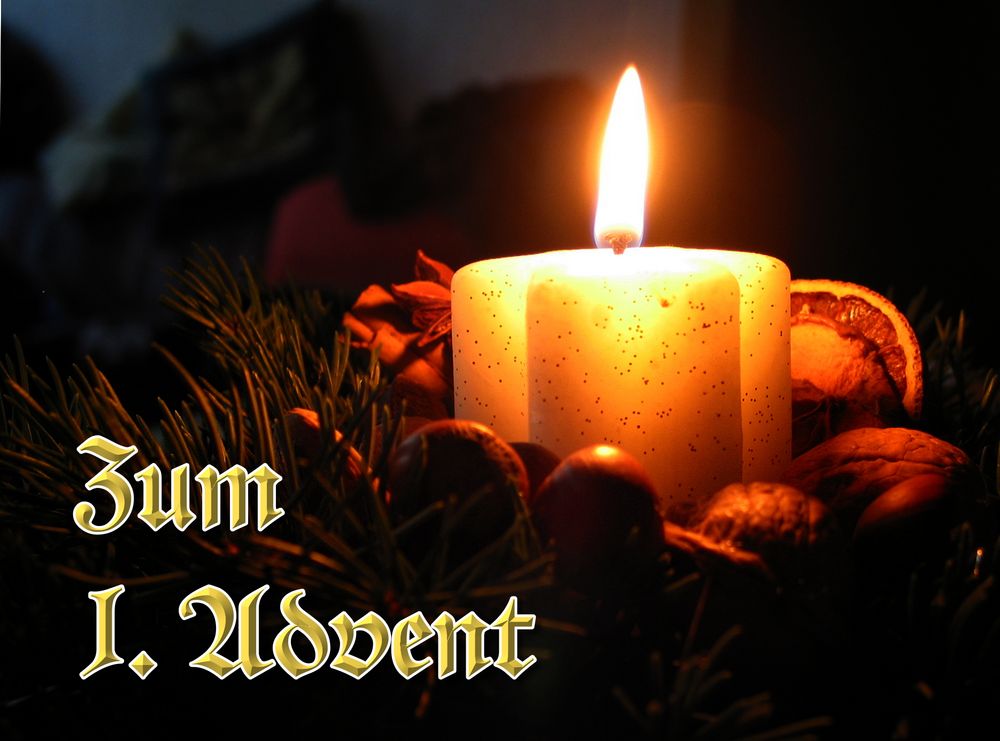 Zum 1. Advent Foto &amp; Bild | gratulation und feiertage, karten und ...